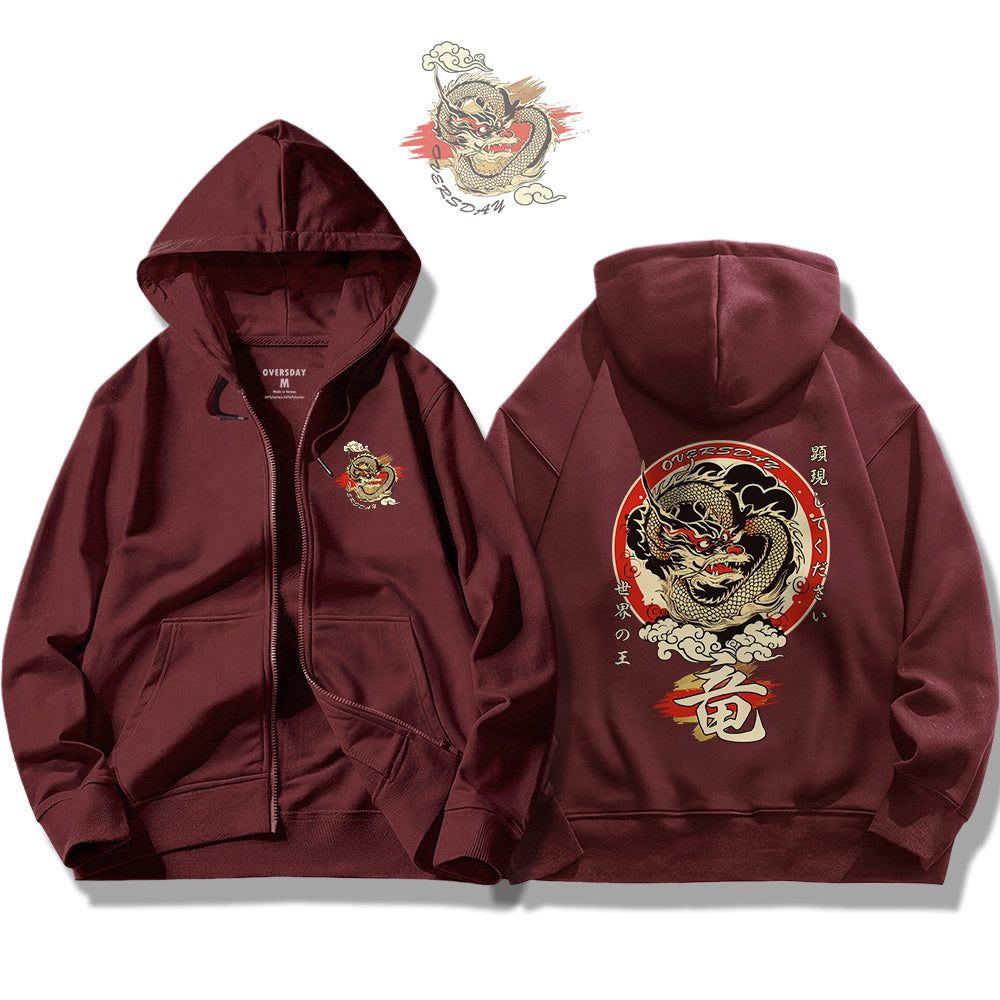 Dragon Appears / Zip Up Hoodie