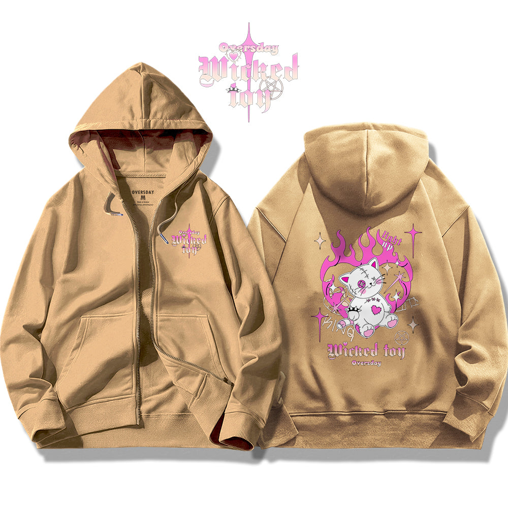 Wicked Toy / Zip Up Hoodie