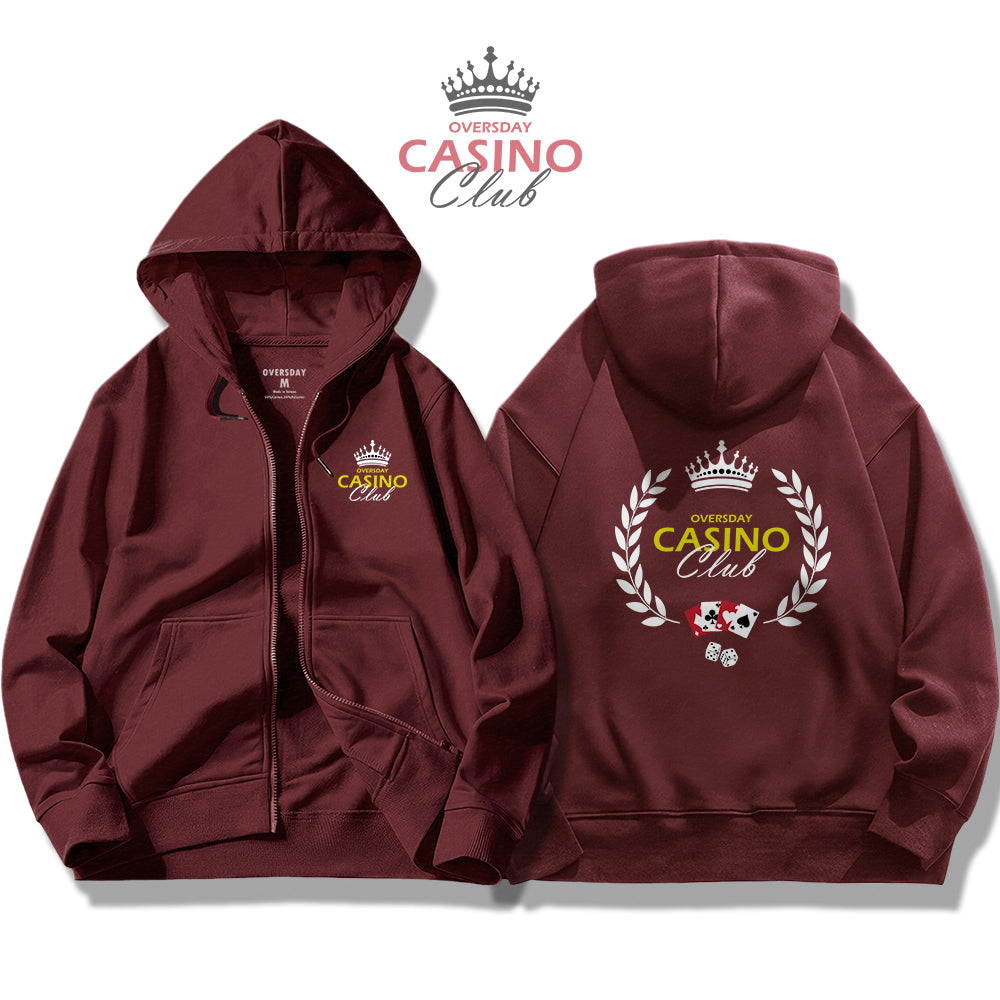 Casino Club / Zip Up Hoodie