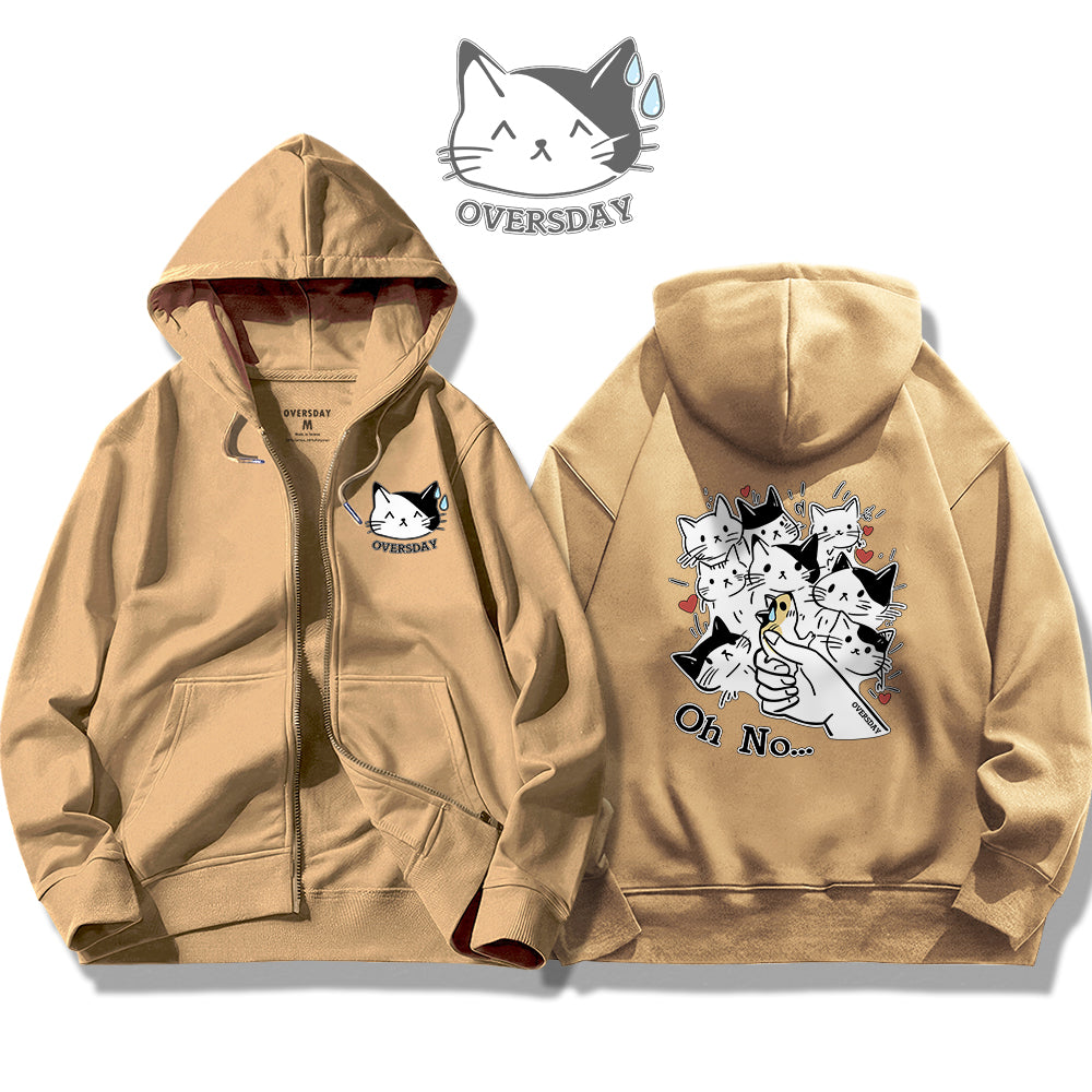 Oh No… / Zip Up Hoodie