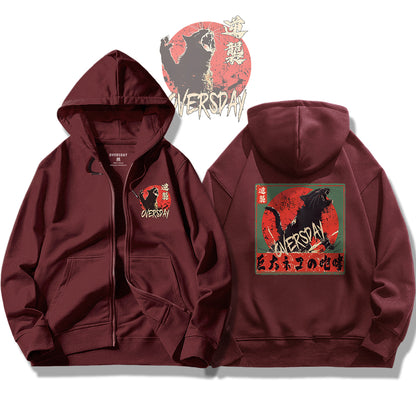 Monster of Cat / Zip Up Hoodie