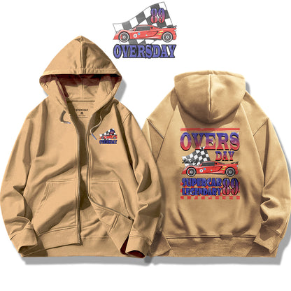 Racing Car 89 / Zip Up Hoodie