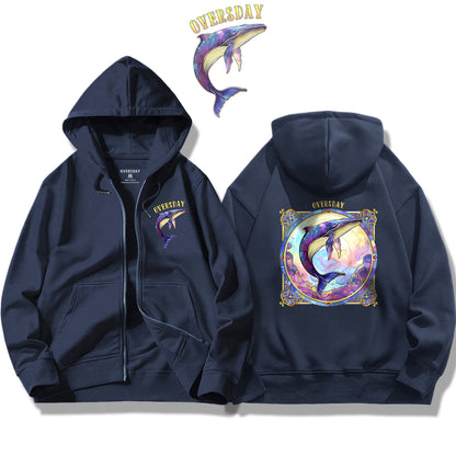 Symphony of the Whales / Zip Up Hoodie