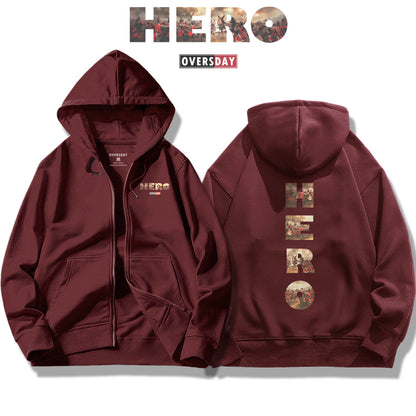 HERO / Zip Up Hoodie