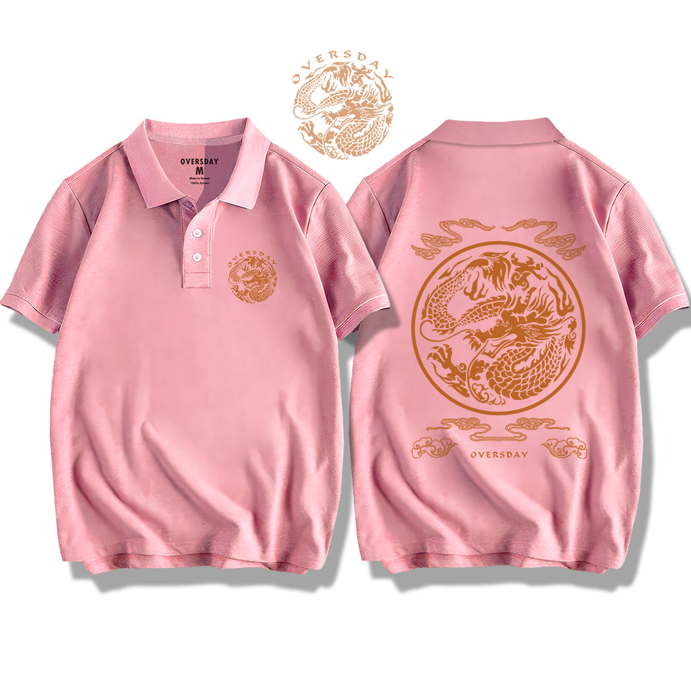 Emperor Dragon Pattern / Polo Shirt