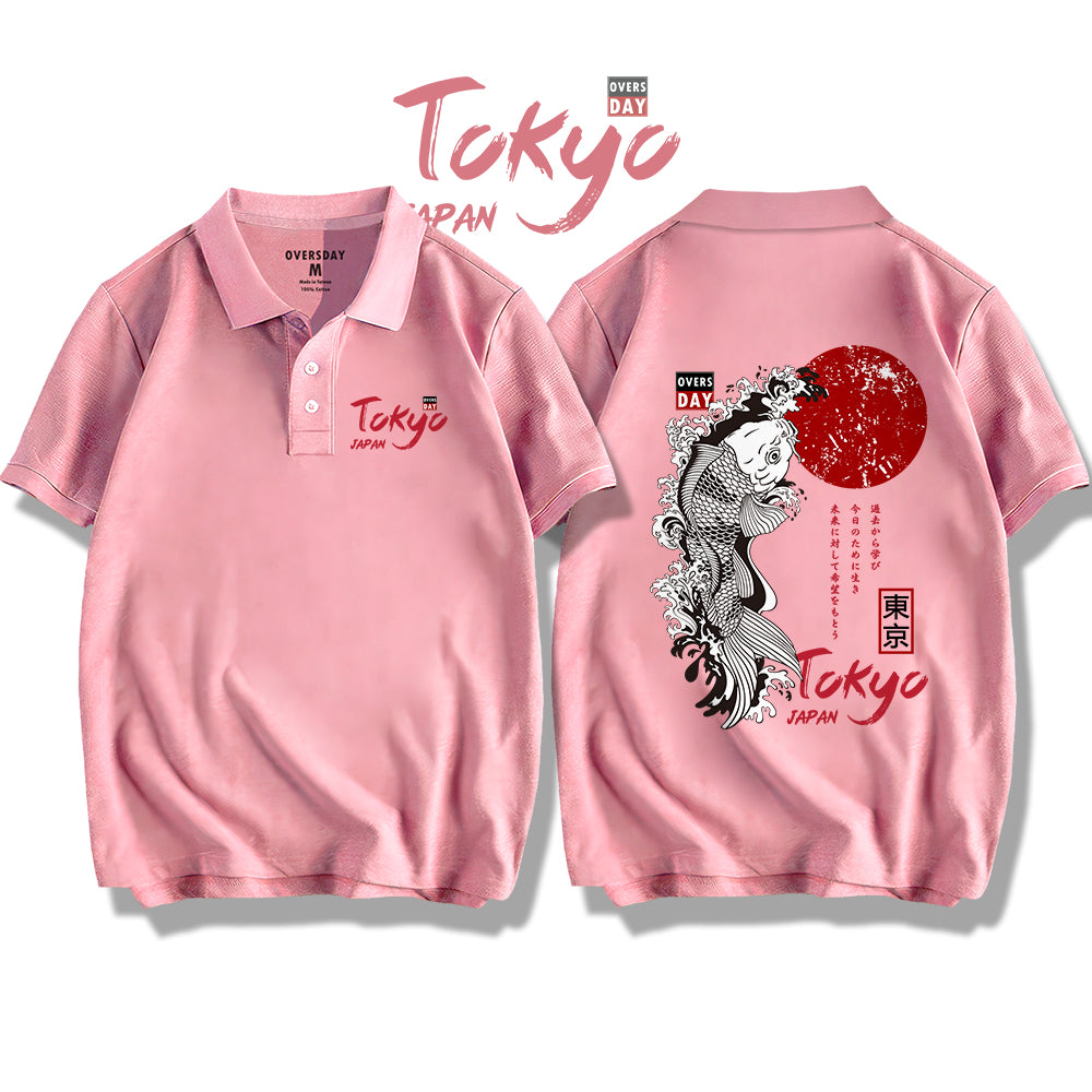 Japanese Koi Fish / Polo Shirt