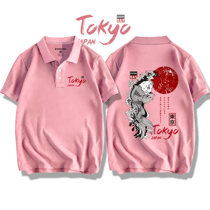 Japanese Koi Fish / Polo Shirt