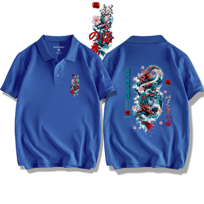 Ocean Dragon's Roar / Polo Shirt