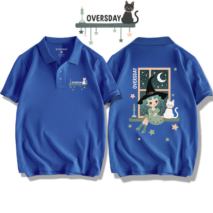 Starry Night Witch / Polo Shirt