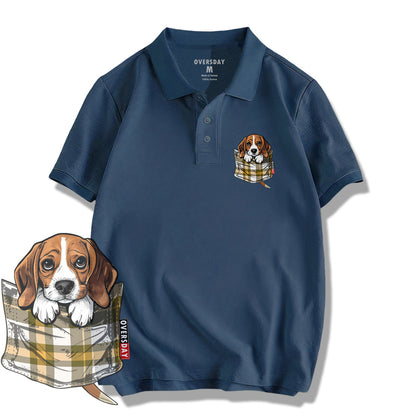 Tartan Pocket Beagle / Polo Shirt