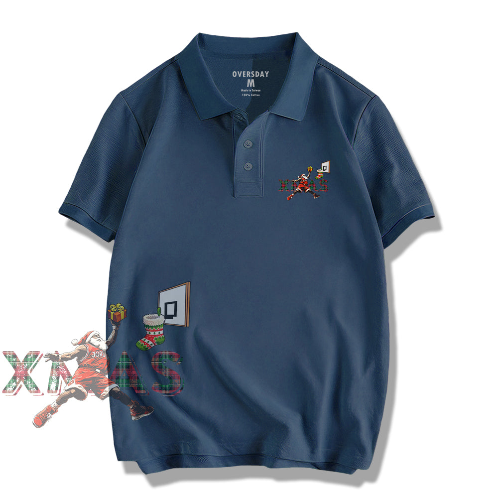 Santa's Dunk Show / Polo Shirt