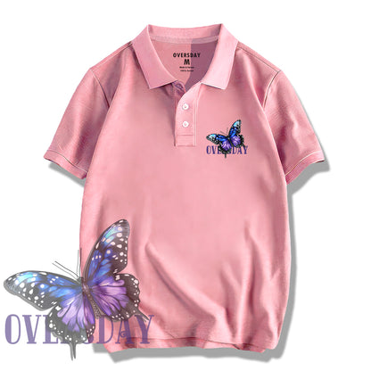 Purple Butterfly Dreams / Polo Shirt