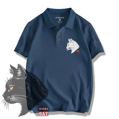 Masked Spirit Cat / Polo Shirt