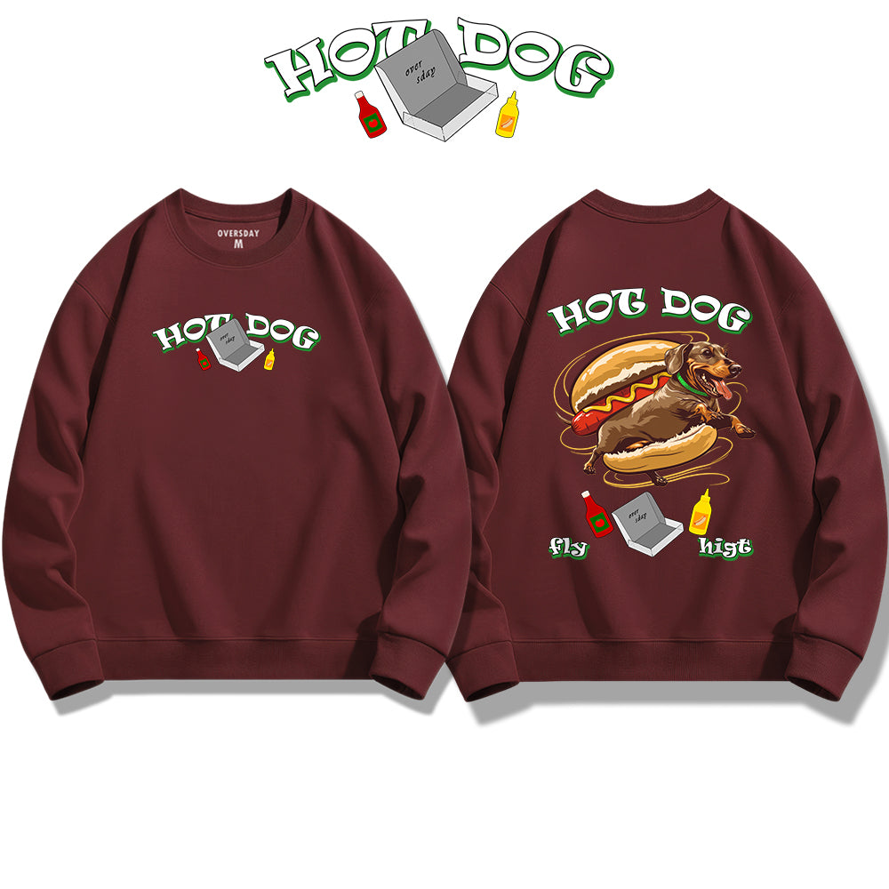 Flying Hot Dog / Sweatshirt