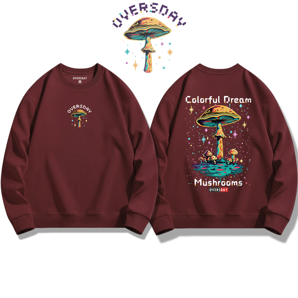 Colorful Dream Mushrooms / Sweatshirt