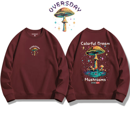 Colorful Dream Mushrooms / Sweatshirt