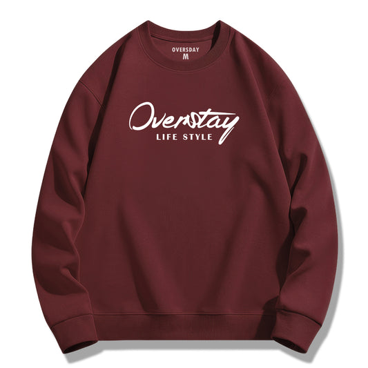 Oversday Creative Text / Sweatshirt