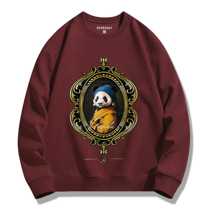 Pearl Earring Panda / Sweatshirt