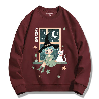 Starry Night Witch / Sweatshirt