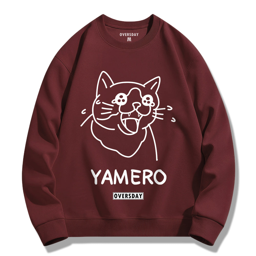 Yamero Cat / Sweatshirt