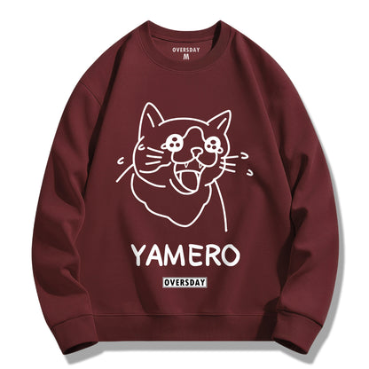 Yamero Cat / Sweatshirt