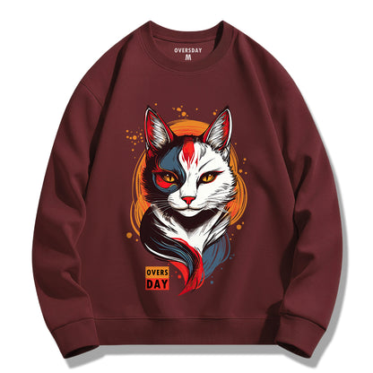 Masked Spirit Cat / Sweatshirt