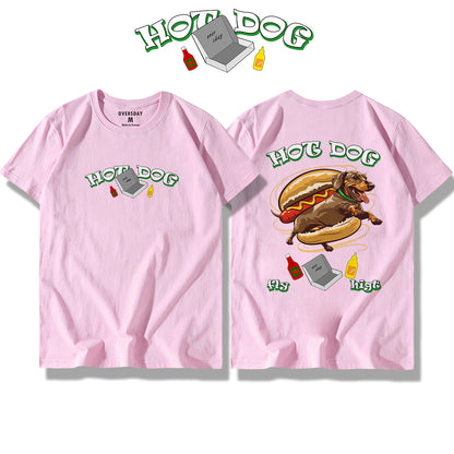 Flying Hot Dog / Classic Tee