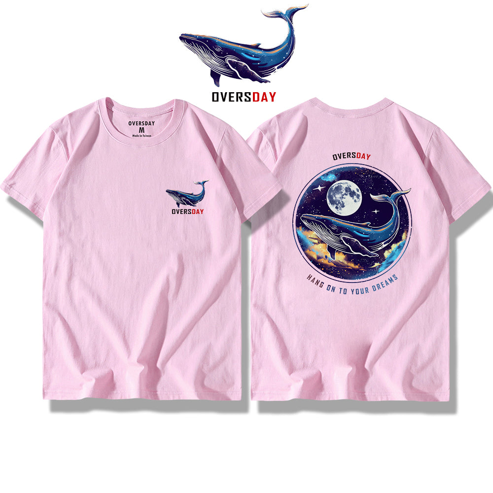 Blue Whale and Moon / Classic Tee