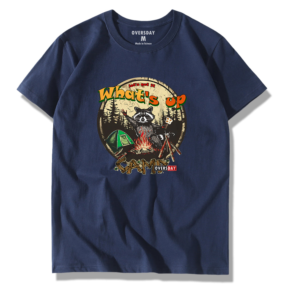 Forest Camping Raccoon / Classic Tee