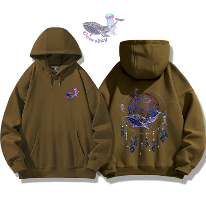 Dream Catcher of Blue Whale / Hoodie