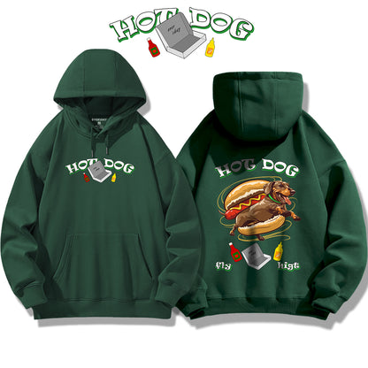 Flying Hot Dog / Hoodie