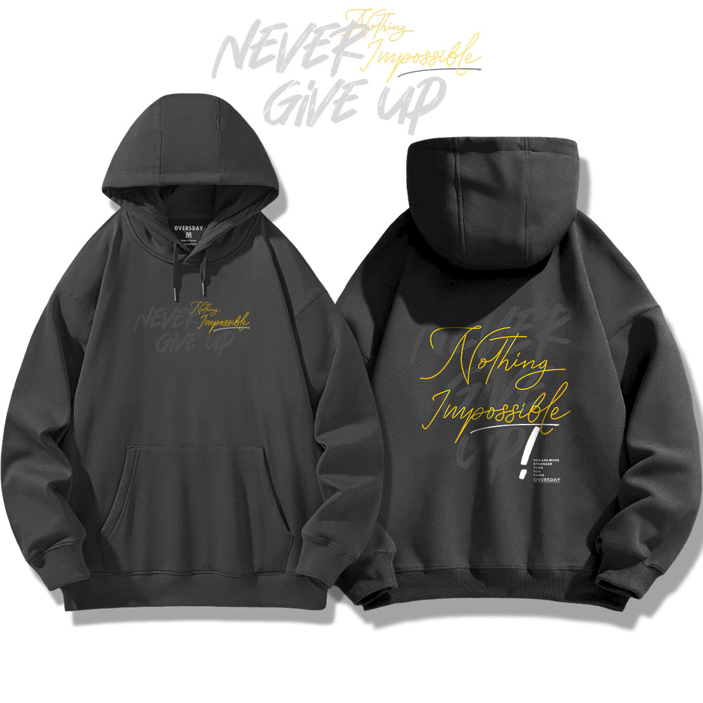 Never Give Up / Hoodie