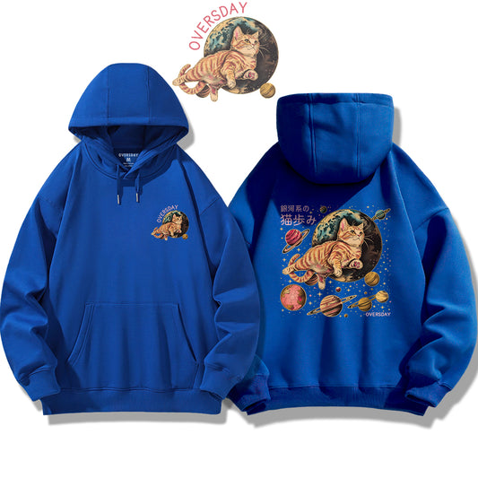 Galactic Cat Steps / Hoodie