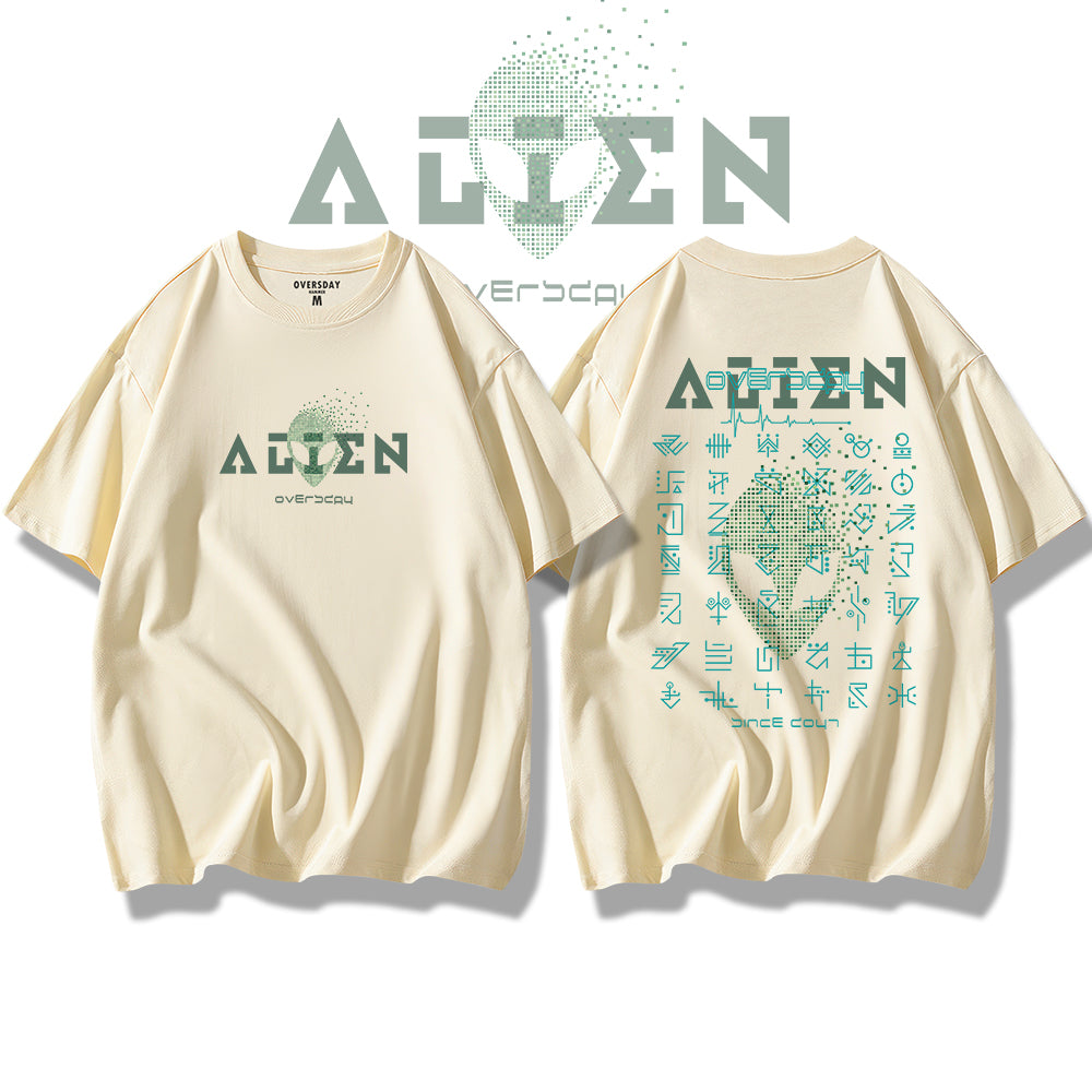 Alien Message / Loose Tee