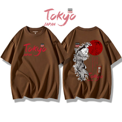 Japanese Koi Fish / Loose Tee