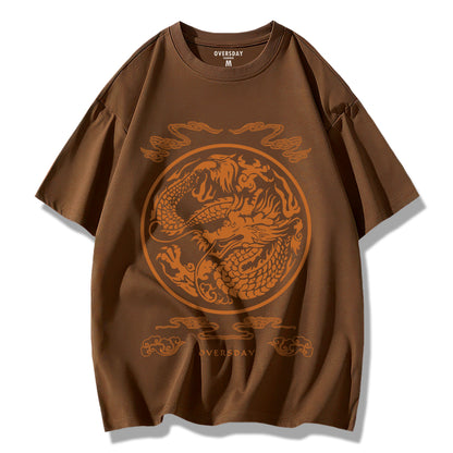 Emperor Dragon Pattern / Loose Tee