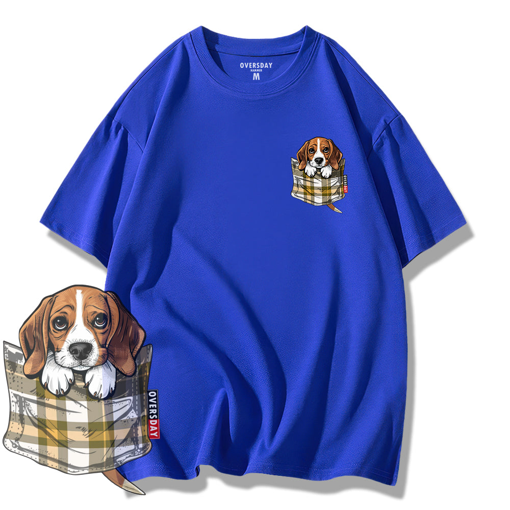 Tartan Pocket Beagle / Loose Tee