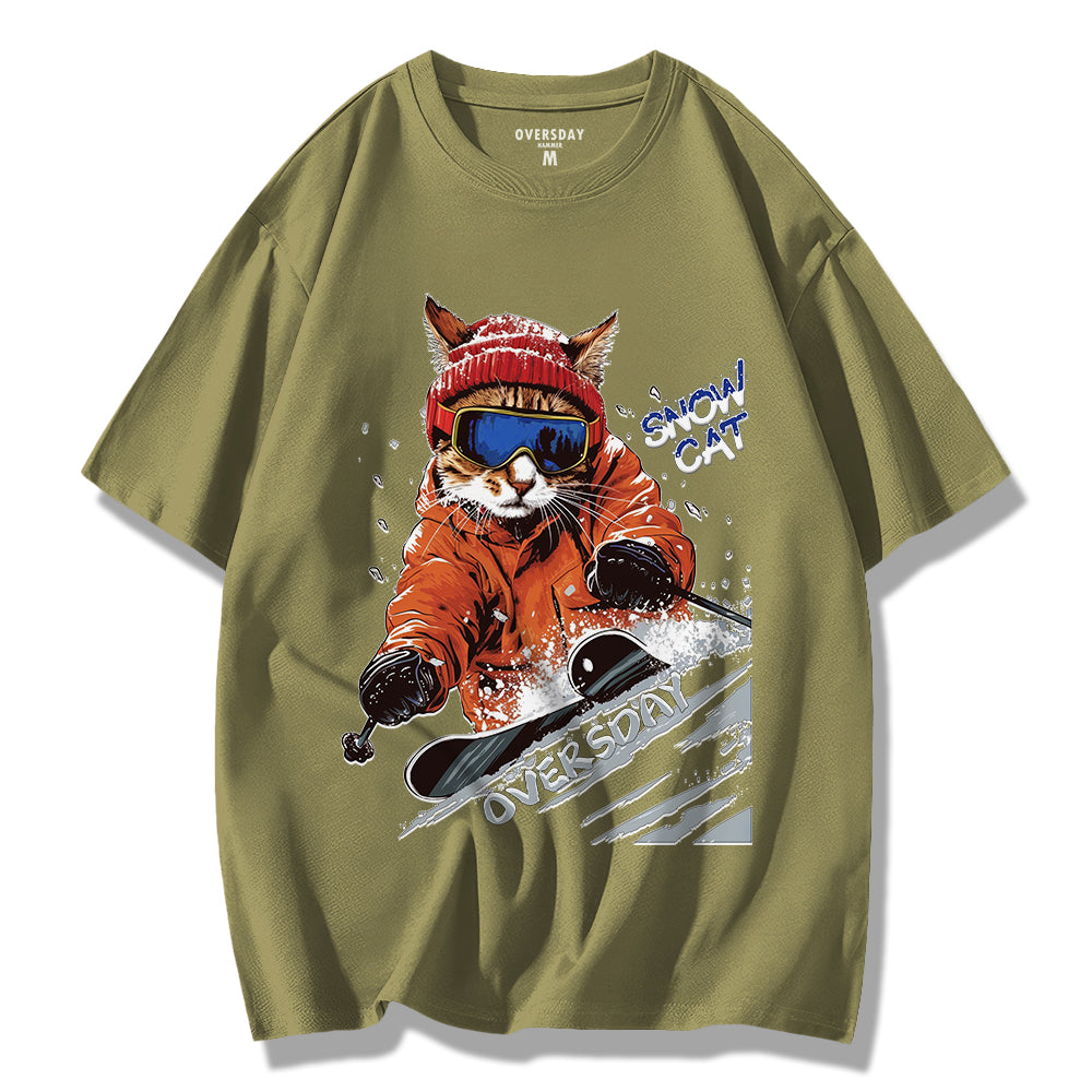 Pro Skier Cat / Loose Tee