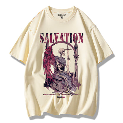 Crimson Wing Salvation / Loose Tee