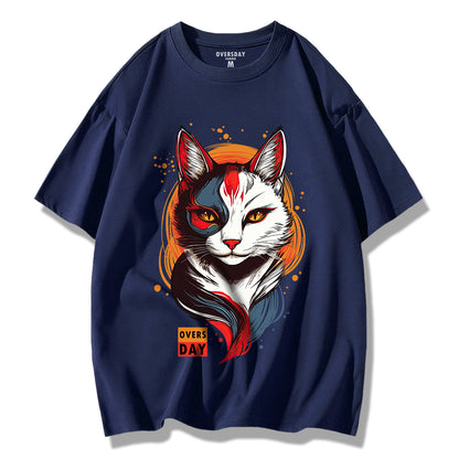 Masked Spirit Cat / Loose Tee