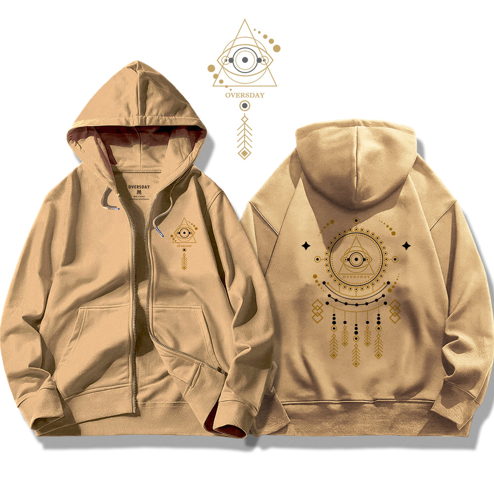 All-Seeing Eye Dreamcatcher / Zip Up Hoodie