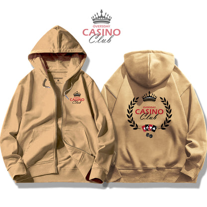 Casino Club / Zip Up Hoodie