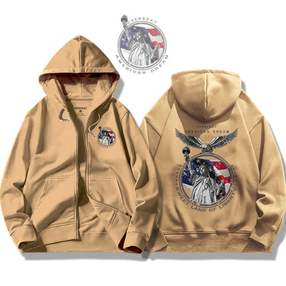 American Dream / Zip Up Hoodie