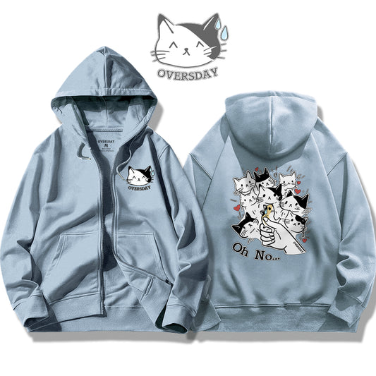 Oh No… / Zip Up Hoodie