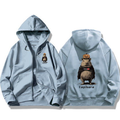 Capibara / Zip Up Hoodie