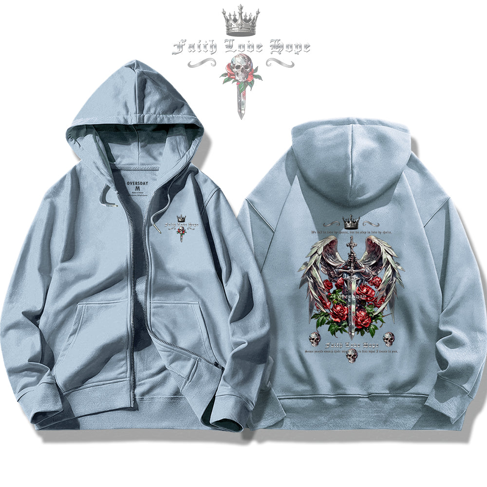 Guardian of Love / Zip Up Hoodie