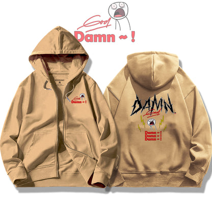 God Damn ! / Zip Up Hoodie