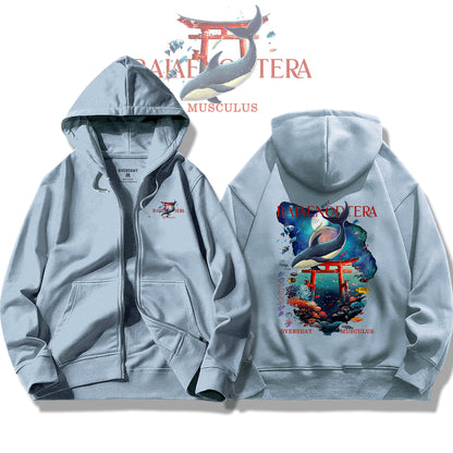 Dream of the Whale Fall / Zip Up Hoodie