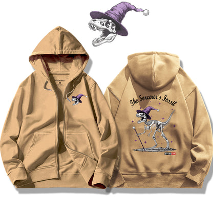 The Sorcerer's Fossil / Zip Up Hoodie