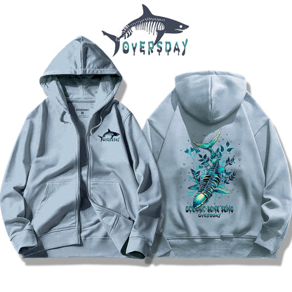 Oceanic Bone Song / Zip Up Hoodie